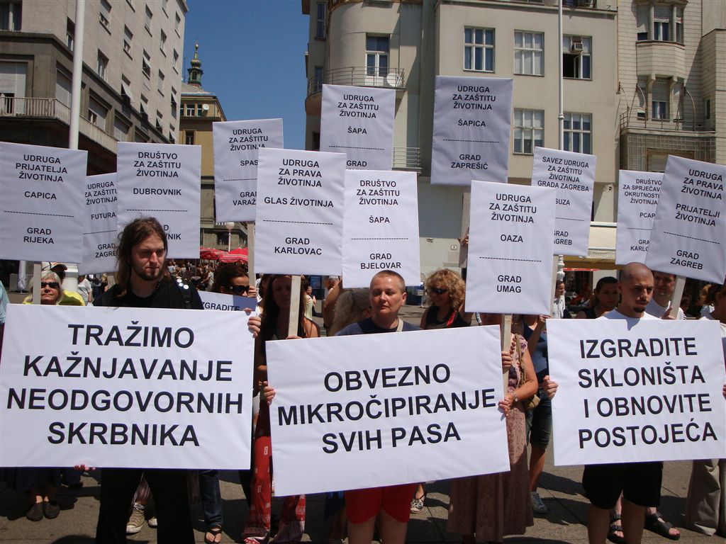 prosvjed zbog neprovođenja Zakona